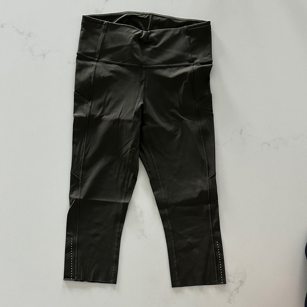 Lululemon Fast & Free Crop Running Tight